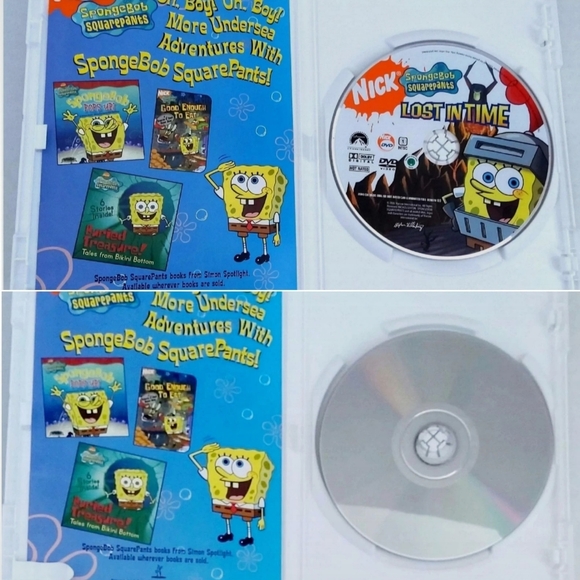 Nickelodeon SpongeBob squarepants Lost in Time DVD - Picture 3 of 5